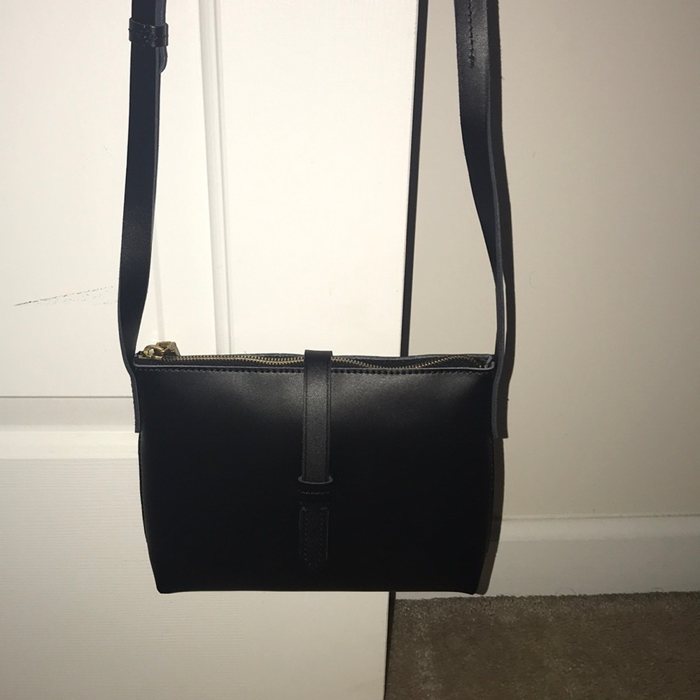 Black J Crew Shoulder Bag